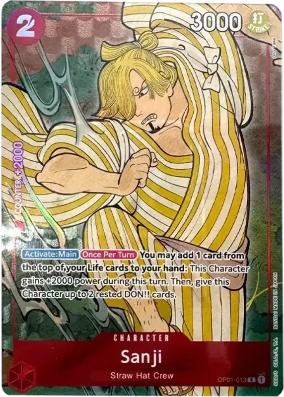 Sanji R [OP01-013] [EN](1st Anniversary Set)