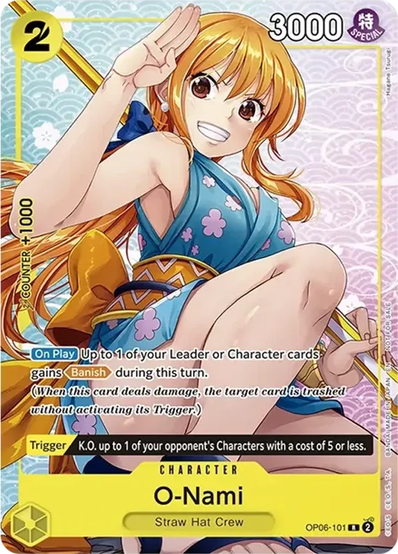 O-Nami R [OP06-101][EN](Promotional Card "Welcome Pack Vol.2")