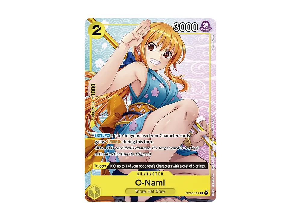 O-Nami R [OP06-101][EN](Promotional Card "Welcome Pack Vol.2")