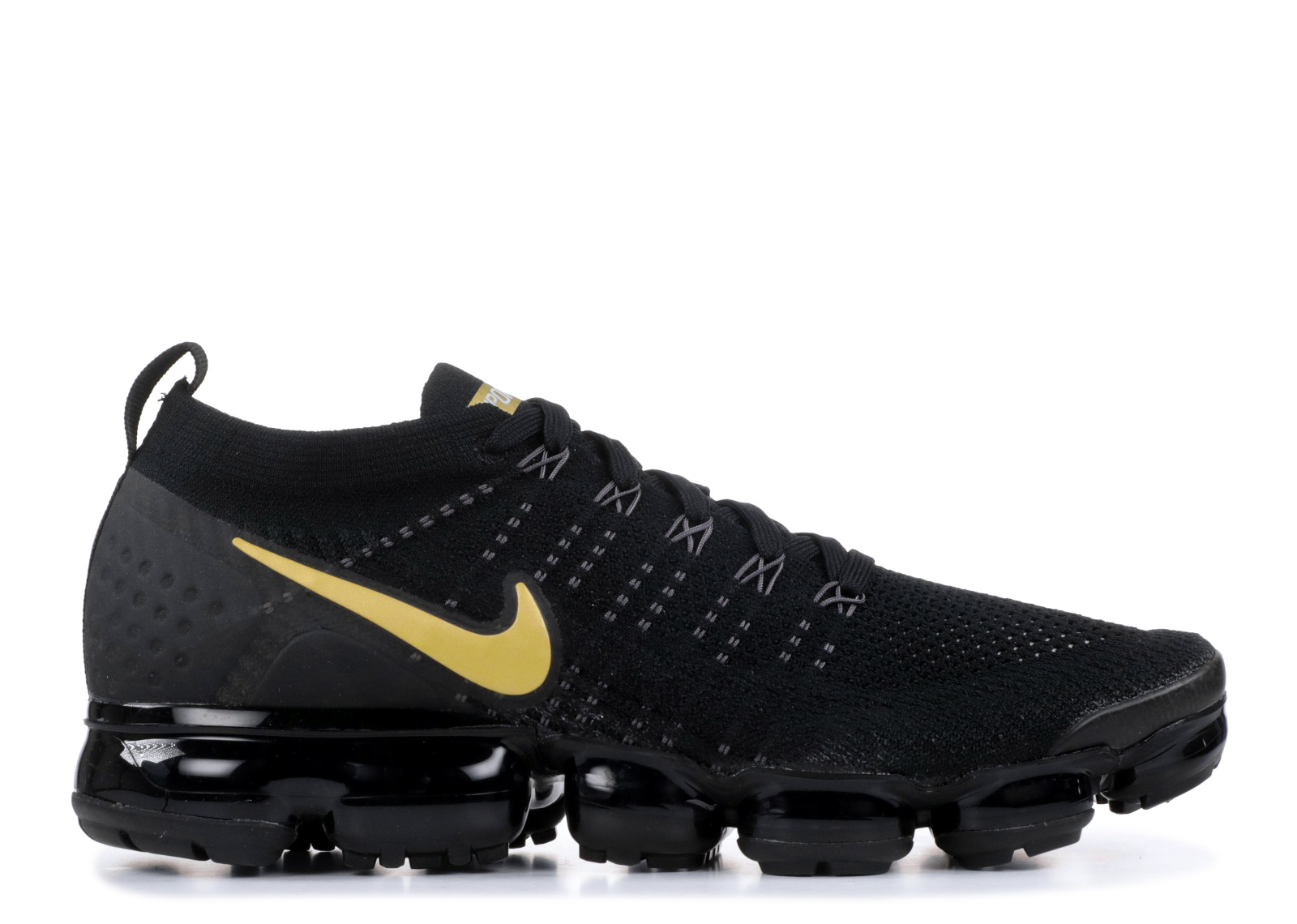 black metallic gold vapormax
