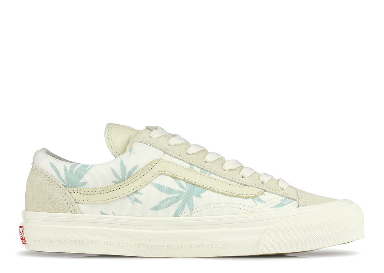 vans style 36 modernica light blue repeat palm leaf
